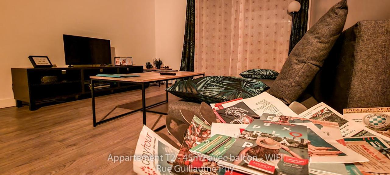 Les Arcades - Wifi - Intra Muros Of Avignon - Balcony - 45M2 Luaran gambar
