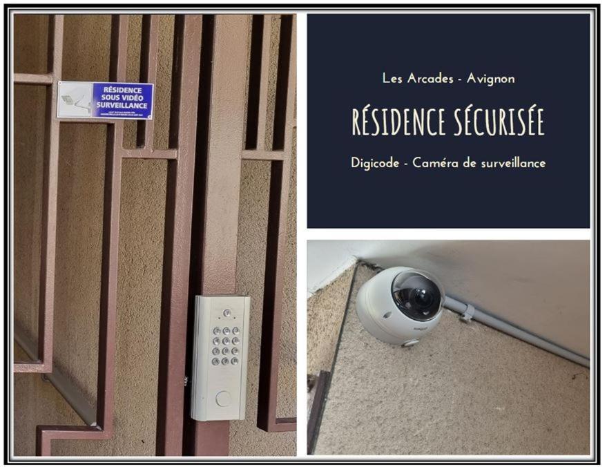 Les Arcades - Wifi - Intra Muros Of Avignon - Balcony - 45M2 Luaran gambar